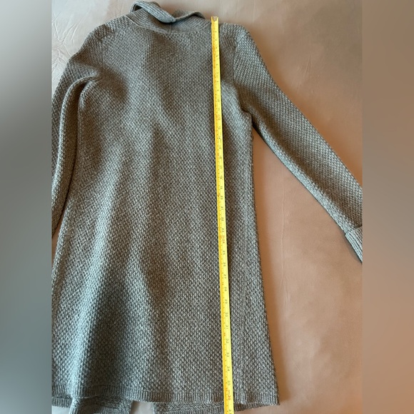 Mantovani Studio 100% Cashmere Long Cardigan - Size Small - Picture 7 of 10